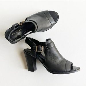 Cole Haan Shoes - Cole Haan Open Toe Sling Booties sz 9 Cole Haan Shoes - Cole Haan Open Toe Sling Booties sz 9